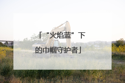 “火焰蓝”下的巾帼守护者