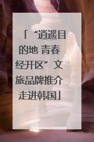 “逍遥目的地 青春经开区”文旅品牌推介走进韩国