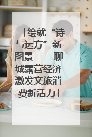 绘就“诗与远方”新图景——聊城露营经济激发文旅消费新活力