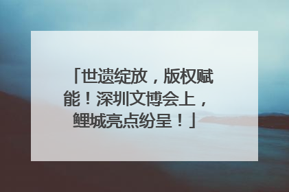 世遗绽放，版权赋能！深圳文博会上，鲤城亮点纷呈！