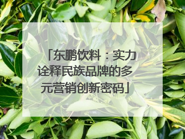 东鹏饮料：实力诠释民族品牌的多元营销创新密码