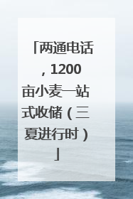 两通电话，1200亩小麦一站式收储（三夏进行时）
