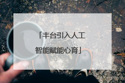 丰台引入人工智能赋能心育