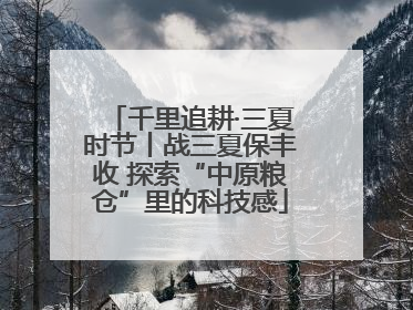 千里追耕·三夏时节丨战三夏保丰收 探索“中原粮仓”里的科技感