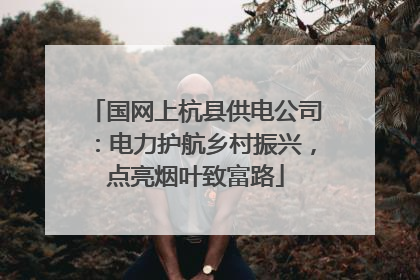 国网上杭县供电公司：电力护航乡村振兴，点亮烟叶致富路
