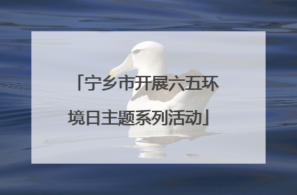 宁乡市开展六五环境日主题系列活动