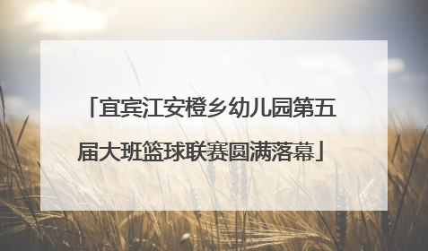 宜宾江安橙乡幼儿园第五届大班篮球联赛圆满落幕