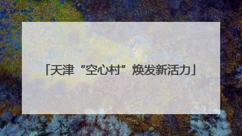 天津“空心村”焕发新活力