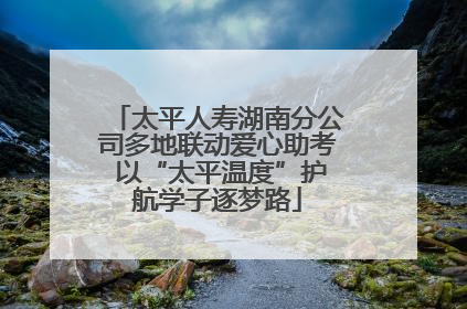 太平人寿湖南分公司多地联动爱心助考 以“太平温度”护航学子逐梦路