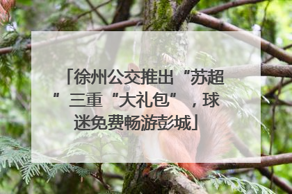 徐州公交推出“苏超”三重“大礼包”，球迷免费畅游彭城