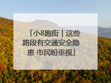 小8跑街｜这些路段有交通安全隐患 市民盼重视