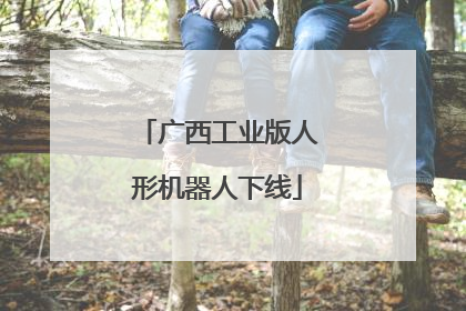 广西工业版人形机器人下线