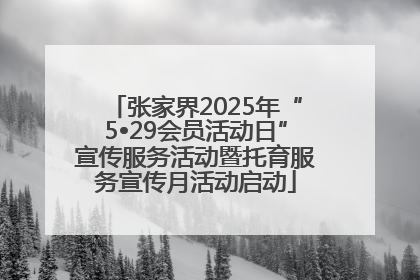 张家界2025年“5•29会员活动日”宣传服务活动暨托育服务宣传月活动启动