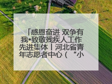 感恩奋进 双争有我•致敬残疾人工作先进集体丨河北省青年志愿者中心（“小橘灯”助残接力计划实施团队）：用温暖陪伴，守护特殊孩子成长