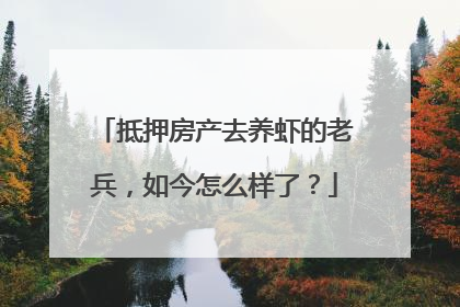 抵押房产去养虾的老兵，如今怎么样了？