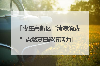 枣庄高新区“清凉消费”点燃夏日经济活力