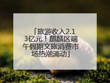 旅游收入2.13亿元！麒麟区端午假期文旅消费市场热潮涌动