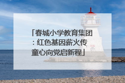 春城小学教育集团：红色基因薪火传 童心向党启新程