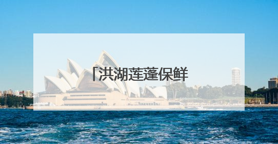 洪湖莲蓬保鲜延长至15天