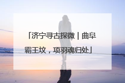 济宁寻古探微｜曲阜霸王坟，项羽魂归处