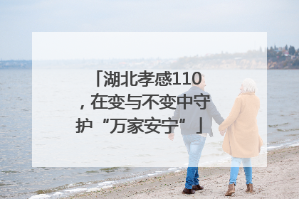 湖北孝感110，在变与不变中守护“万家安宁”