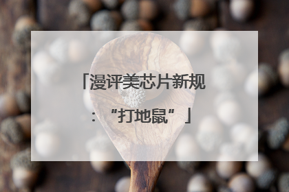 漫评美芯片新规：“打地鼠”