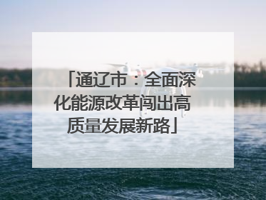 通辽市：全面深化能源改革闯出高质量发展新路