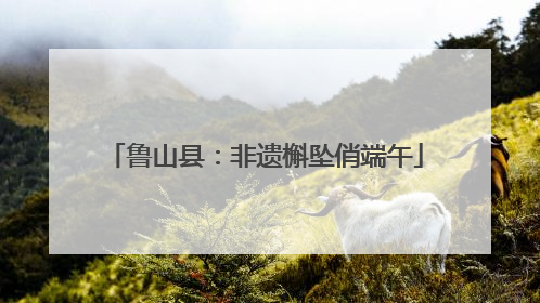 鲁山县：非遗槲坠俏端午