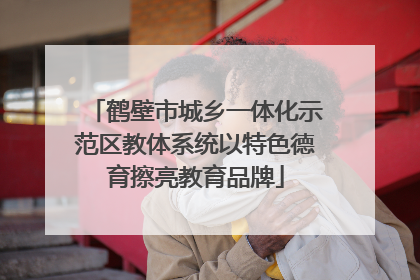 鹤壁市城乡一体化示范区教体系统以特色德育擦亮教育品牌