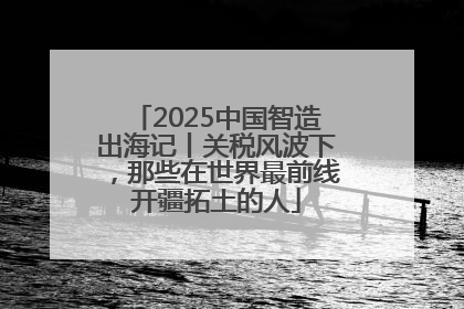 2025中国智造出海记丨关税风波下，那些在世界最前线开疆拓土的人