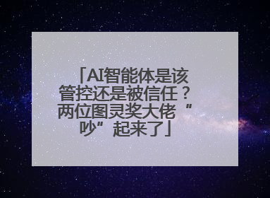 AI智能体是该管控还是被信任？两位图灵奖大佬“吵”起来了